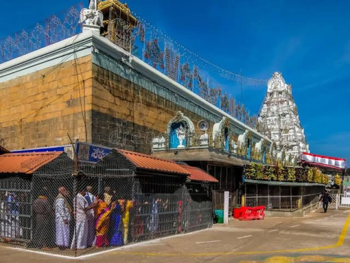 Tirupati street or temple scene
