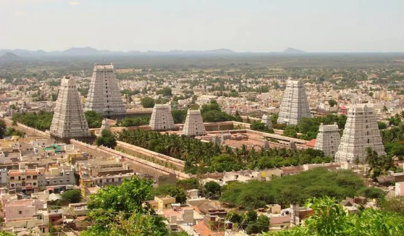 Tiruvannamalai street or temple scene