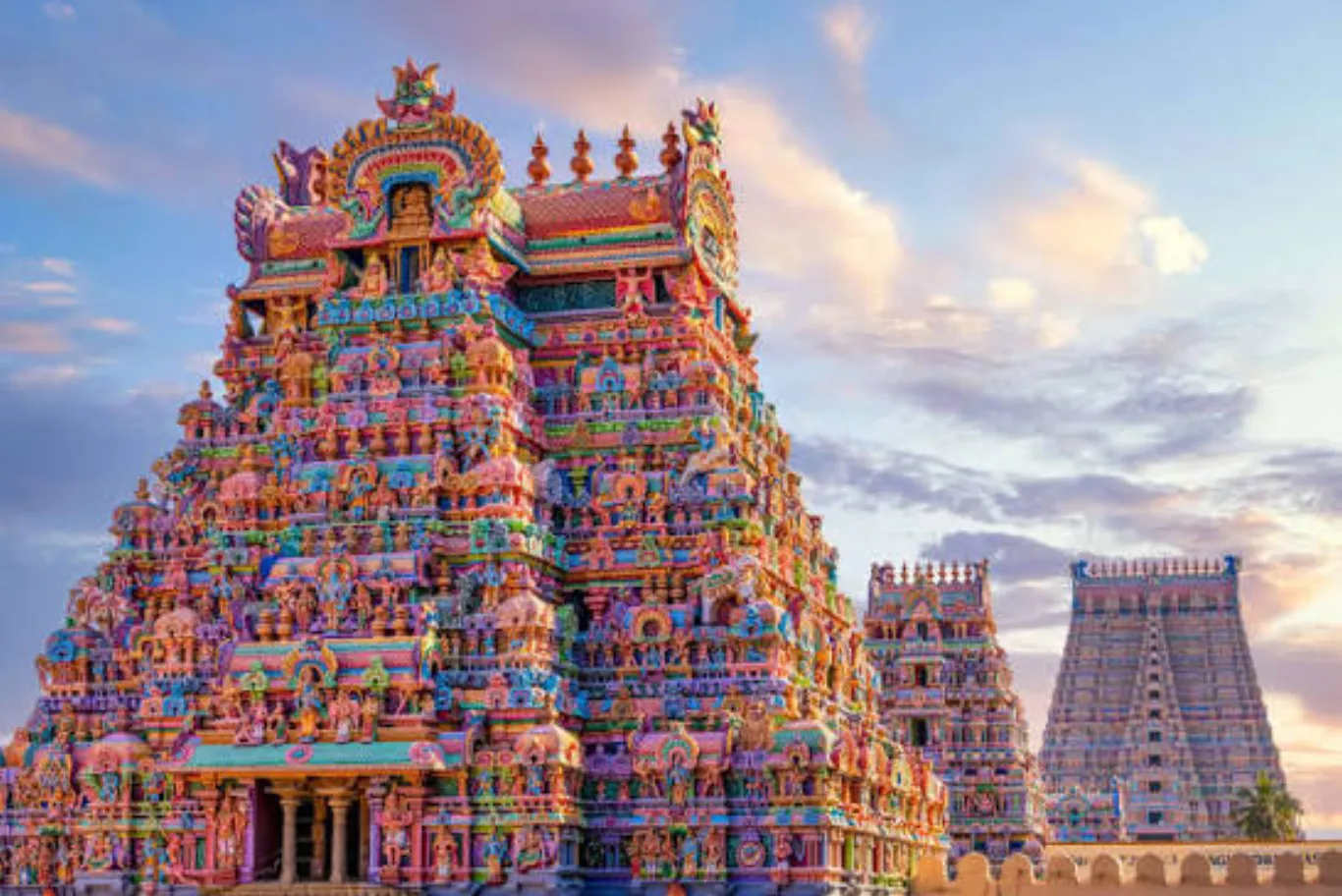 Trichy street or temple scene