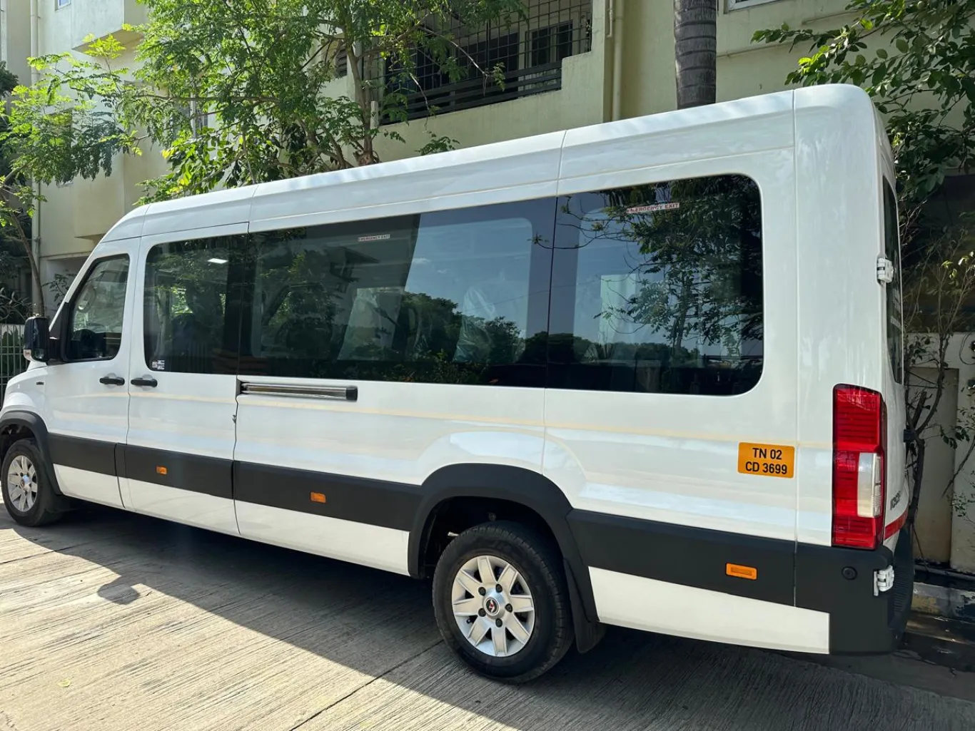 Deluxe Urbania exterior on a Chennai road