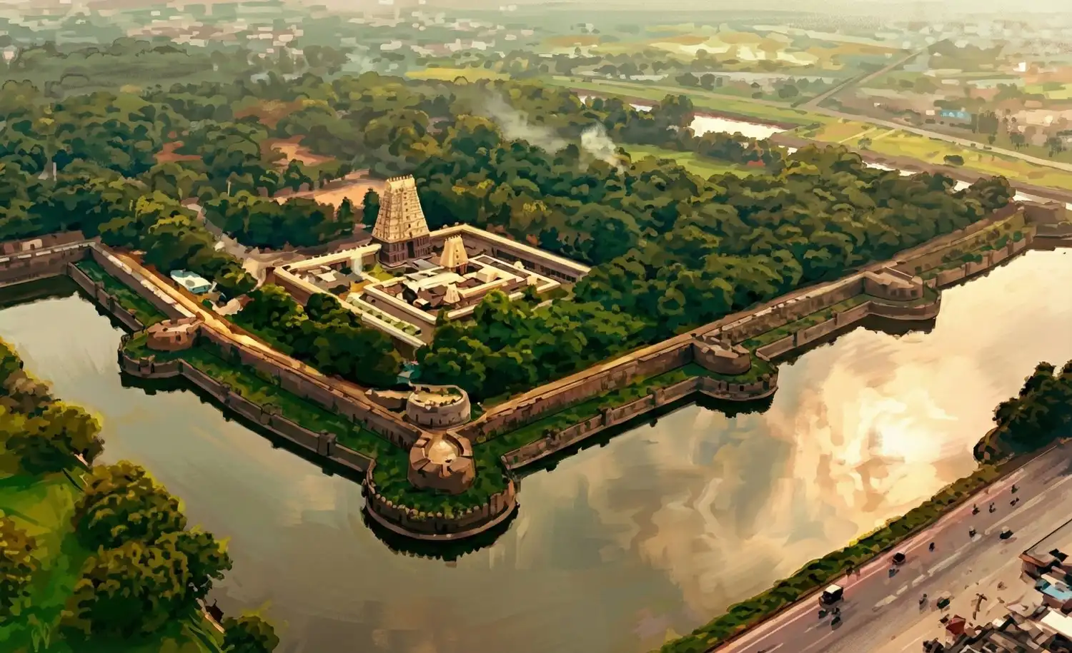 Vellore landmark view